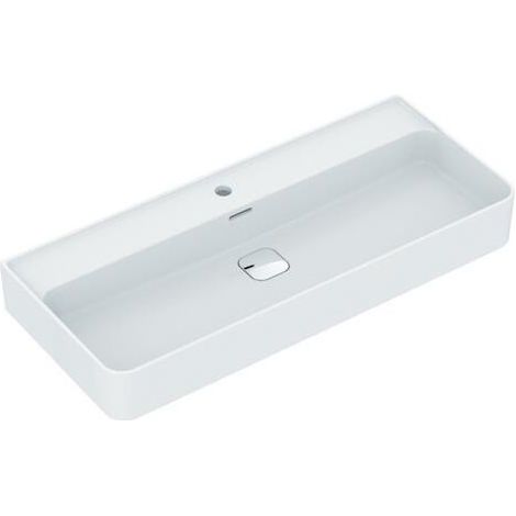 Lavabo STRADA II 1 trou robinetterie, dessous sablé 1000 x 430 x 170 mm blanc IDEAL STANDARD