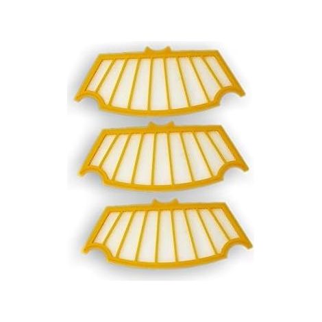 3 filtres pour iRobot Roomba série 500 sans PET Hannets n° 5.0.0.0.3 (1/5)