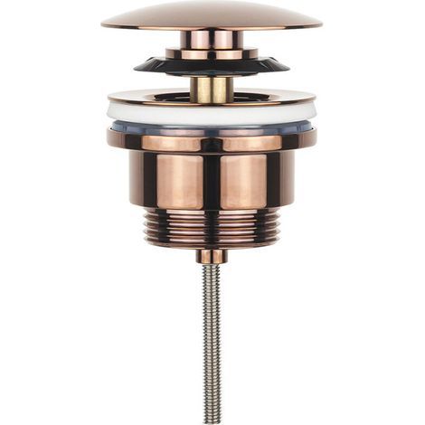 Click-ClACK Rea Gold Universal Sink Plug – Rose Gold (1/3)