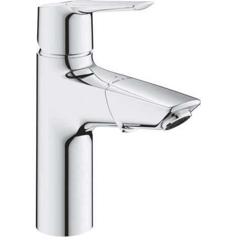 GROHE QUICKFIX Mitigeur monocommande lavabo de salle de bains Start, douchette extractible Mousseur économie d'eau taille M (1/5)