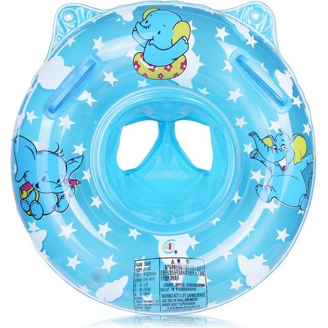 Flotteur bébé sécurisé –Siège extensible anti-glissement – Matière douce hypoallergénique – Surveillance transparente – Poignées parentales – Pour apprendre à nager en confiance – 6-36 mois (1/4)