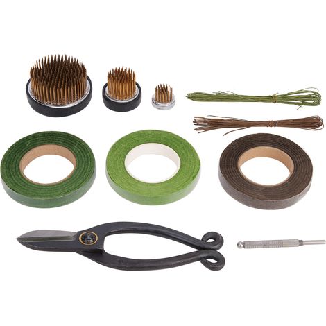 Ensemble d'outils de fixation de décoration d'arrangement floral, ruban à ciseaux en fil de fer, Kit d'accessoires Kenzan (1/5)