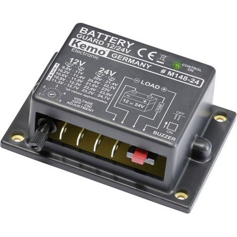 Kemo M148-24 Controllore di batteria 12V e 24V