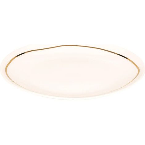 Lot de 6 Assiettes à Dessert "Selena" 19cm Blanc