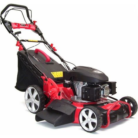Benzin Rasenmäher 510mm Radantrieb M178 Mulcher 55746 Seitenauswurf Mulchen (1/5)
