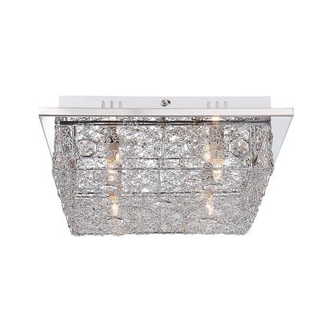 Plafonnier Reticuli - Carré - 4x40W