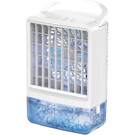 KZQ Tragbarer, geräuscharmer Klimaanlagenventilator, effiziente Kühlung, geringer Energieverbrauch (1/5)