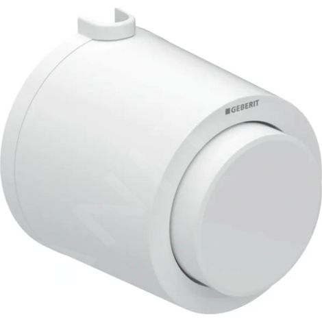 Commande pneumatique à bouton unique, version externe, blanc (1/2)