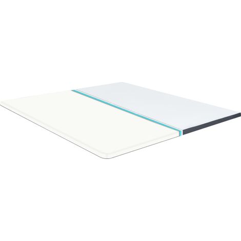 Maison Exclusive - Surmatelas de sommier tapissier 200x180x5 cm mi-doux