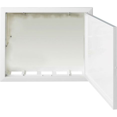 Cassetta da incasso in plastica bianca per distribuzione gas e acqua dim. 175 x 260 x 82 mm 00000051484