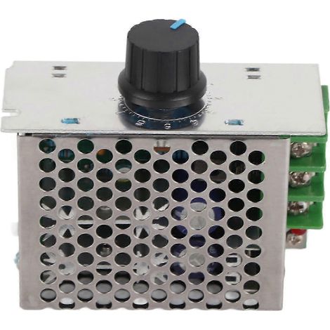 Variateur de vitesse PWM sans paliers 1200W pour moteur à courant continu, contrôleur de tension 9-60V 20A, régulateur de puissance réglable (1/4)