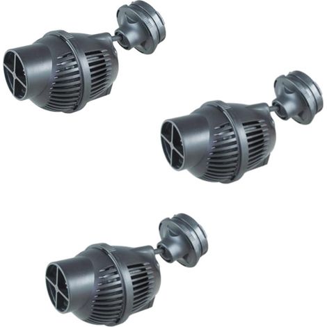 3 Pompes de brassage 5000 l/h avec aimant pour aquariums marins
