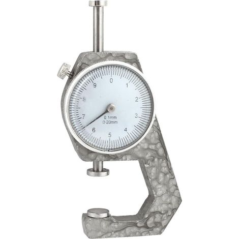 Flachkopf 0-20 mm Messbereich 0,1 mm Genauigkeit Dickenmessgerät (441e58f662477cc68fd71e6b54c92be5) (1/2)