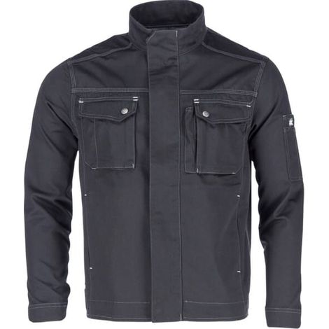 Veste de travail noir 5XL UNIVERSEL KW101024001066 (1/5)