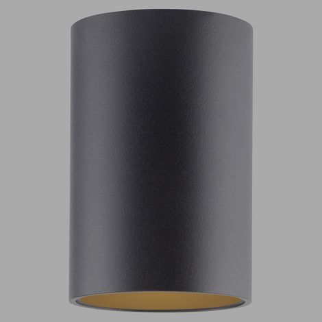 Emplacement monté en surface au plafond Pure Point Ø 6 cm - perle noire - 6749-18