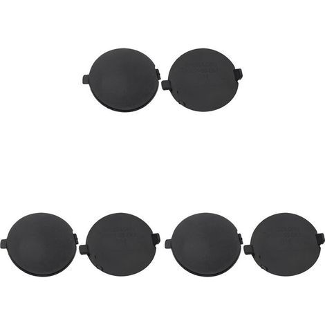 6x BHN1-50-EK1-BB BHN1-50-EL1-BB Couvercle de Crochet de Remorquage de Pare-Chocs ArrièRe de Voiture pour 3 2014 2015 2016 (1/2)