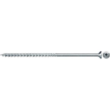 Vis à bois à tête fraisée galvanisée Power-Fast II 8,0x300 mm, partiellement filetée Torx, Cond. 50 pcs (1/5)