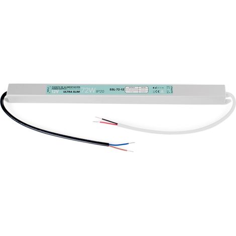 Ultra flaches Netzteil 12V - 72W - IP20