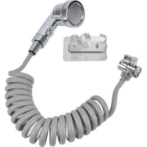 Ensemble flexible douchette lavabo évier avec pommeau, seringue pour rinçage cheveux, rallonge robinet adaptable (1/5)