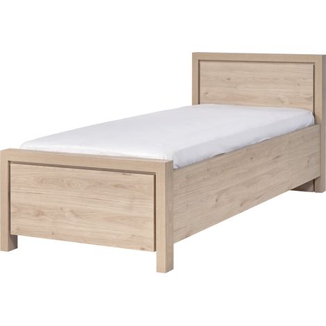 Lit enfant contemporain chêne clair Violetta (1/5)