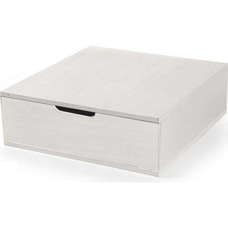 MAURY'S CASSETTO ORGANIZER IN LEGNO CON DIVISORI PER OGGETTI PRODOTTO 32P X 29L X 10H CM BIANCO