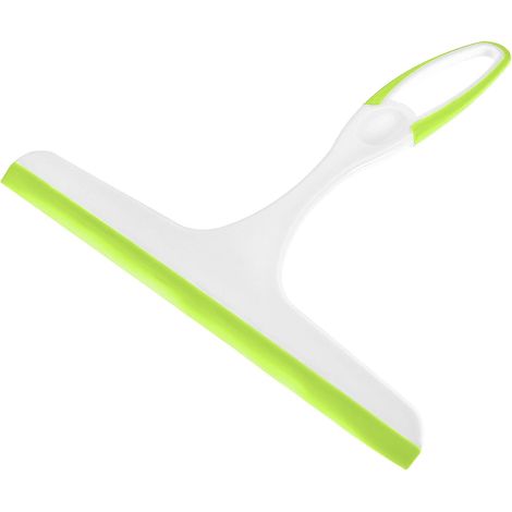 Raclette de douche pour verre, porte de douche, mur en marbre, salle de bain, verte
