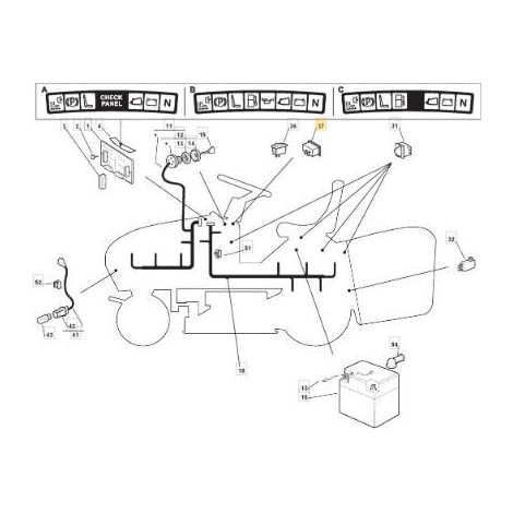 HOBBS-STUNDENZÄHLER TYP 82001, KIT EINES ORIGINALSTIGA – 118230000/0