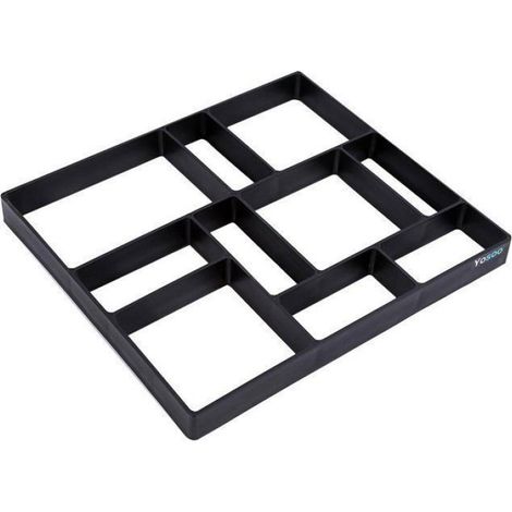 Moule Pour Allée De Jardin - 45 x 40 x 4 cm - En PP Réutilisable - Pour Béton - 1 Pièce (1/5)