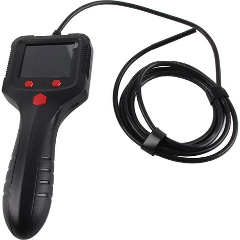Endoscope industriel 2,4 pouces écran HD caméra d'inspection portative boîtier ABS pour usine câble 2 mètres (1/5)