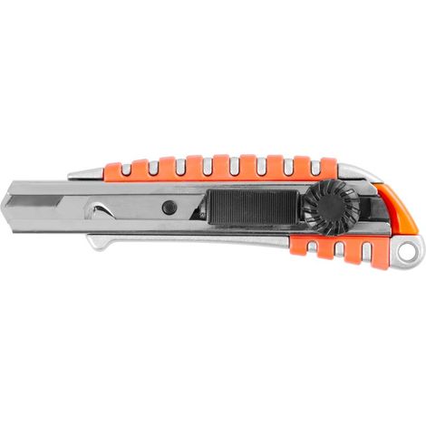Messer Strend Pro UKX-867-8, 18 mm, Abbrechmesser, mit Rad, Klinge Haken, Alu/Kunststoff