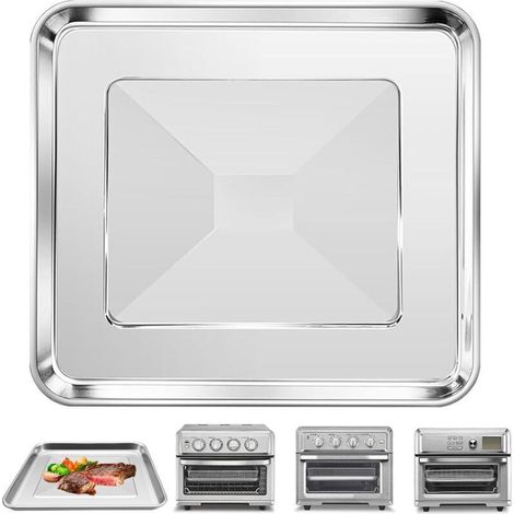Grille antiadhésive de 31 x 28 cm pour friteuse à air chaud Cuisinart TOA-60, TOA-65 et TOA-70, accessoires pour four à convection et grille-pain.