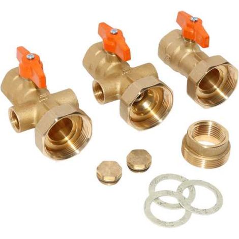 PAW Pumpenabsperrset K5 DN 25 mit drei Kugelhähnen 1'' Innengewinde 2712