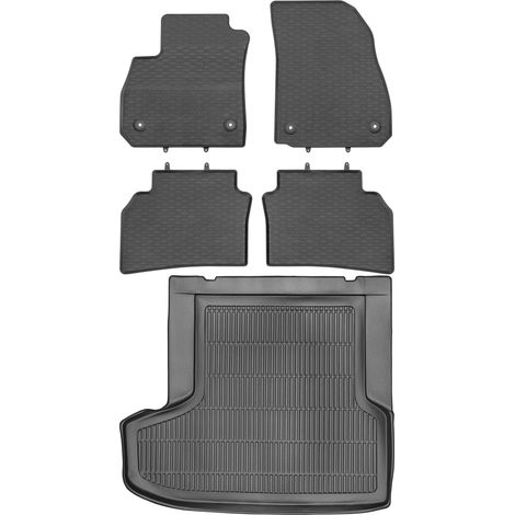 Juego de alfombrillas de goma para coche y alfombrilla para maletero para Opel Insignia B Hatchback a partir de 2017. (1/5)