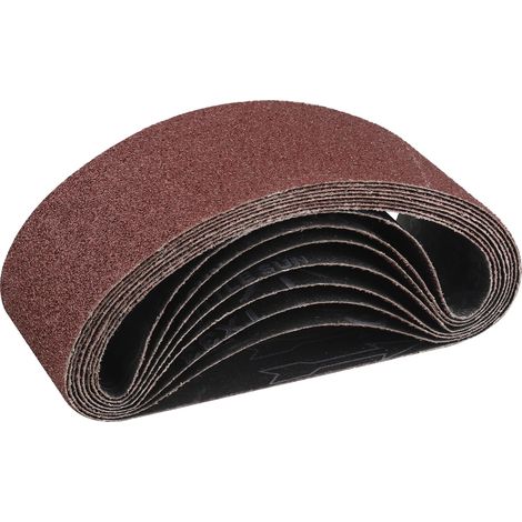 Bande Abrasive 75x 457 mm,8PCS 40 grain Ensemble de Bandes Abrasives - (1/5)