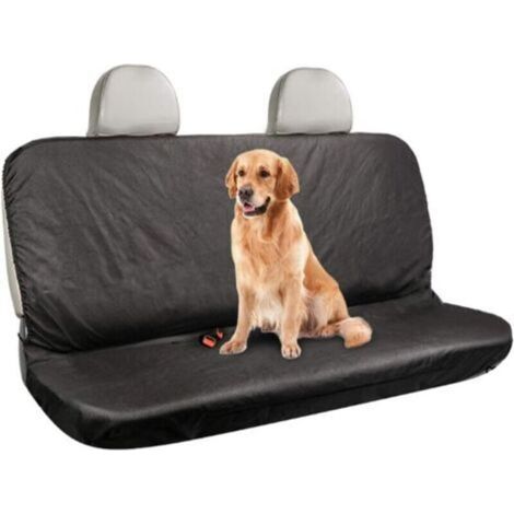 Housses de Siège Auto pour Siège Arrière Housse de Protection Universelle Antidérapant Imperméable Housse Banquette Arrière (1/4)