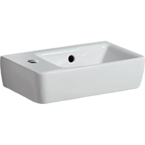 Geberit Renova Nr.1 Comprimo Nouveau lave-mains, 40x25cm, avec (1/4)