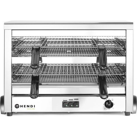 Salamander Quarztoaster GN1/1 Timer 4500W 400V - Hendi 264331 (1/5)