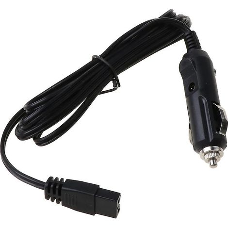 Câble d'alimentation CC 12 V 10 A avec prise cigare pour glacière de voiture ou mini-réfrigérateur (1/4)