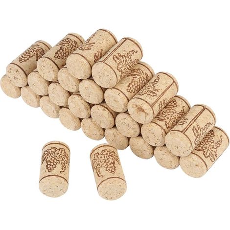 Lot de 100 bouchons liège, bois, coniques, pour conservation (1/5)