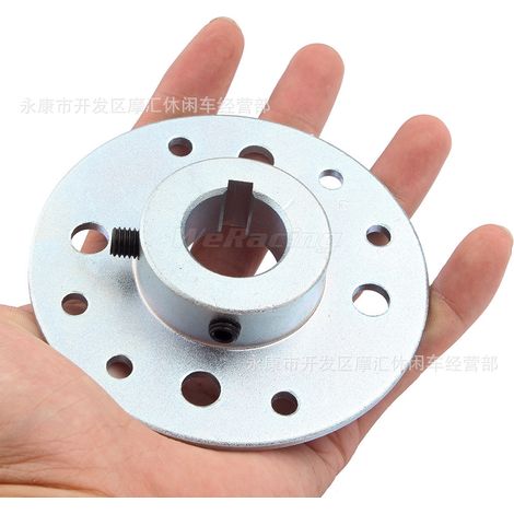 Rear sprocket hub core 1" hole 1/4" suitable for Predator 212cc 196cc 6.5HP go-kart tricycles.