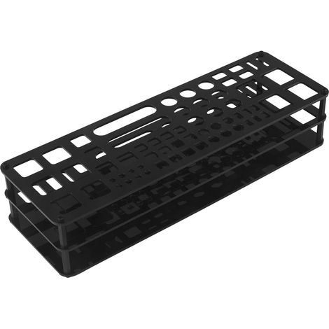 Screwdriver Holder for Screwdriver Organizer for Phillips Screwdriver Hexagonal Tools Remote Control Organizer 63 Holes (1/5)