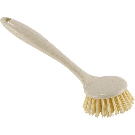 Brosse Vaisselle, Brosse à récurer de Cuisine, épurateur d'évier avec Long Manche antidérapant pour Nettoyer Les Bouteilles, Les pailles, Les Tasses, Les casseroles (1/5)