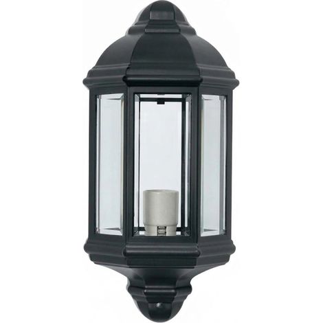 Aplique de Pared Exterior Epoque Negro 60W  Aluminio Inyectado  IP23  Casquillo E27 (1/5)