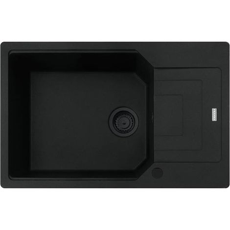Franke Einbauspüle Urban UBG 611-78 XL Fragranit Black Matt - Black Collection (1/3)