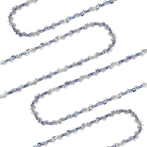 4er-Pack 16"-Kettensägenketten für Stihl MS 170, MS 180 C – 3/8"-LP-Teilung, 0,43 Treibgliedstärke, 55 Treibglieder (1/5)
