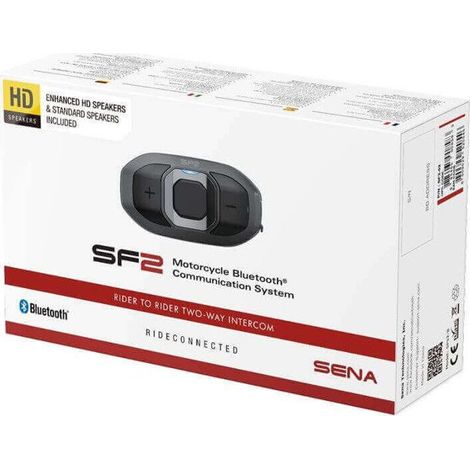 Kit de communication - SENA - SF2 - Bluetooth 4.1 - Autonomie 13 heures - Intercom 800 m (1/4)