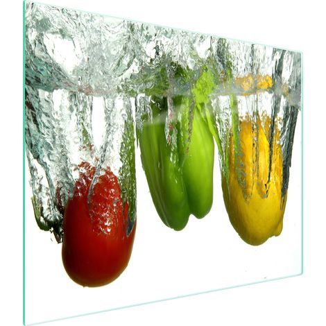 TAGLIERE IN VETRO 52x30 PEPPER (1/5)