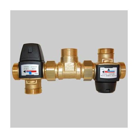KIT SOLARE TERMICO  Filetti 1 Maschio     ESBE