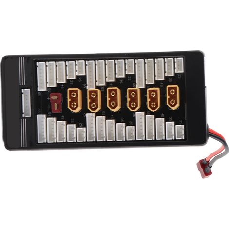 Plaque de charge parallèle équilibrée 2-6S LiPo avec connecteur T pour chargeurs RC IMAX B6 B8 UN A6 V1 (1/5)