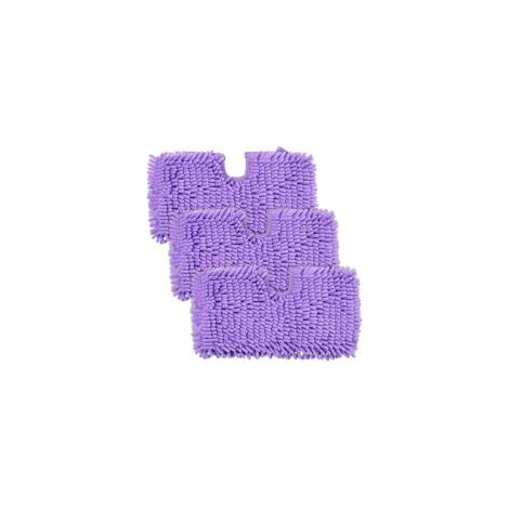 Set di 3 panni di ricambio lavabili in microfibra per la pulizia dei pulitori a vapore Shark Steam Pocket serie S3500, S3501, S3601, S3550, S3801, S3901, SE4509 (viola) - Crezuo